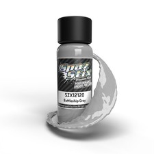 Spaz Stix Battleship Gray Airbrush Ready Paint Bottle 2oz - SZX12120