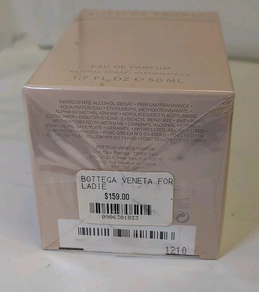 Bottega Veneta, Eau De Parfum Spray Vaporizador, 1.7 Fl Oz, Nuevo, Sellado,  Foto 3 de 3