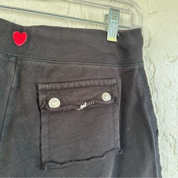 ВИТЫЕ СЕРДЦА шорты женщин маленький грузовой с заклепками Y2K богемное сердце карман - Изображение 4 из 4