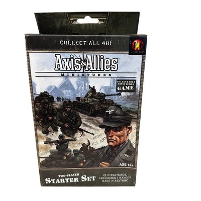 Axis and Allies: Two-Player Stater Set (2005, Open Box, Sealed Contents)
