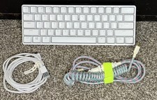 Razer Huntsman Mini 60 Mercury White Gaming Mechanical Keyboard  Custom Cable