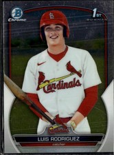 2023 Bowman Chrome Prospects #BCP-130 Luis Rodriguez St. Louis Cardinals