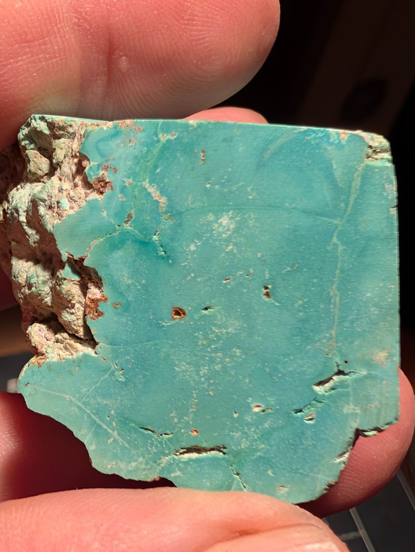 The Good Old Stuff: Mystery turquoise chunk /Lot 15