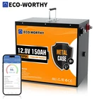 ECO-WORTHY 1920Wh 12V 150Ah LiFePO4 Lithium Battery Bluetooth RV Trolling Motor