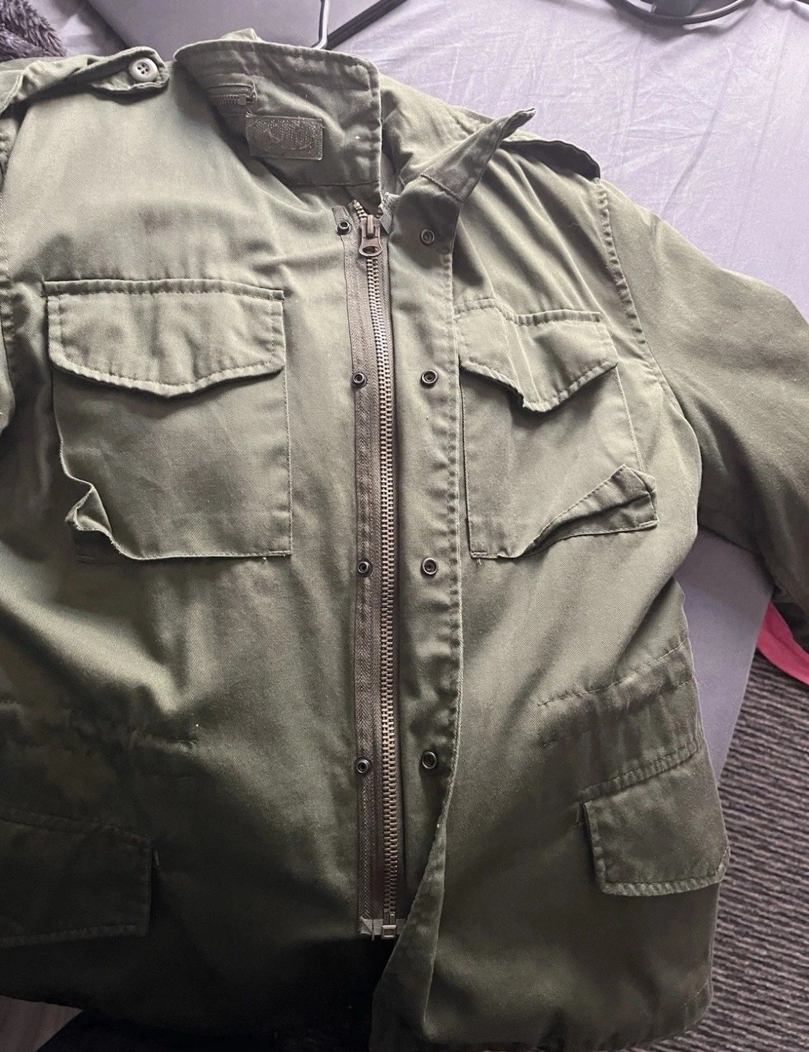 M-65 Field Jacket Men's Green - product detail image 3