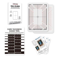 Card Centering Grading Tool, Sports Cards Grading Kit, Thickness Measuring Card,