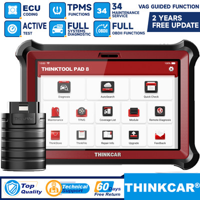 ThinkTool Bidirectional Auto OBD2 Scanner Full System ECU Coding Car Diagnostic
