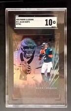 2020 Panini Illusions - Jalen Hurts Rookie #11 Retail SGC 10 (RC)