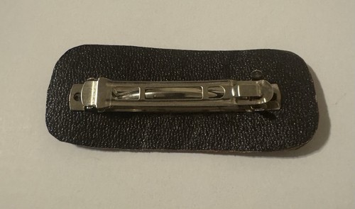Barrette. “Karen” and Texas Image. Approx. 4”x 1.5” - Picture 3 of 6