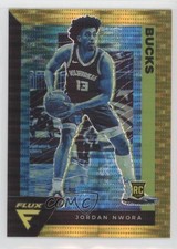 2020-21 Panini Flux Rookies Factory Set Gold Pulsar Prizm Jordan Nwora #237 0d8