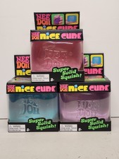 NeeDoh Nice Cube Super Solid Squish Purple,Pi...
