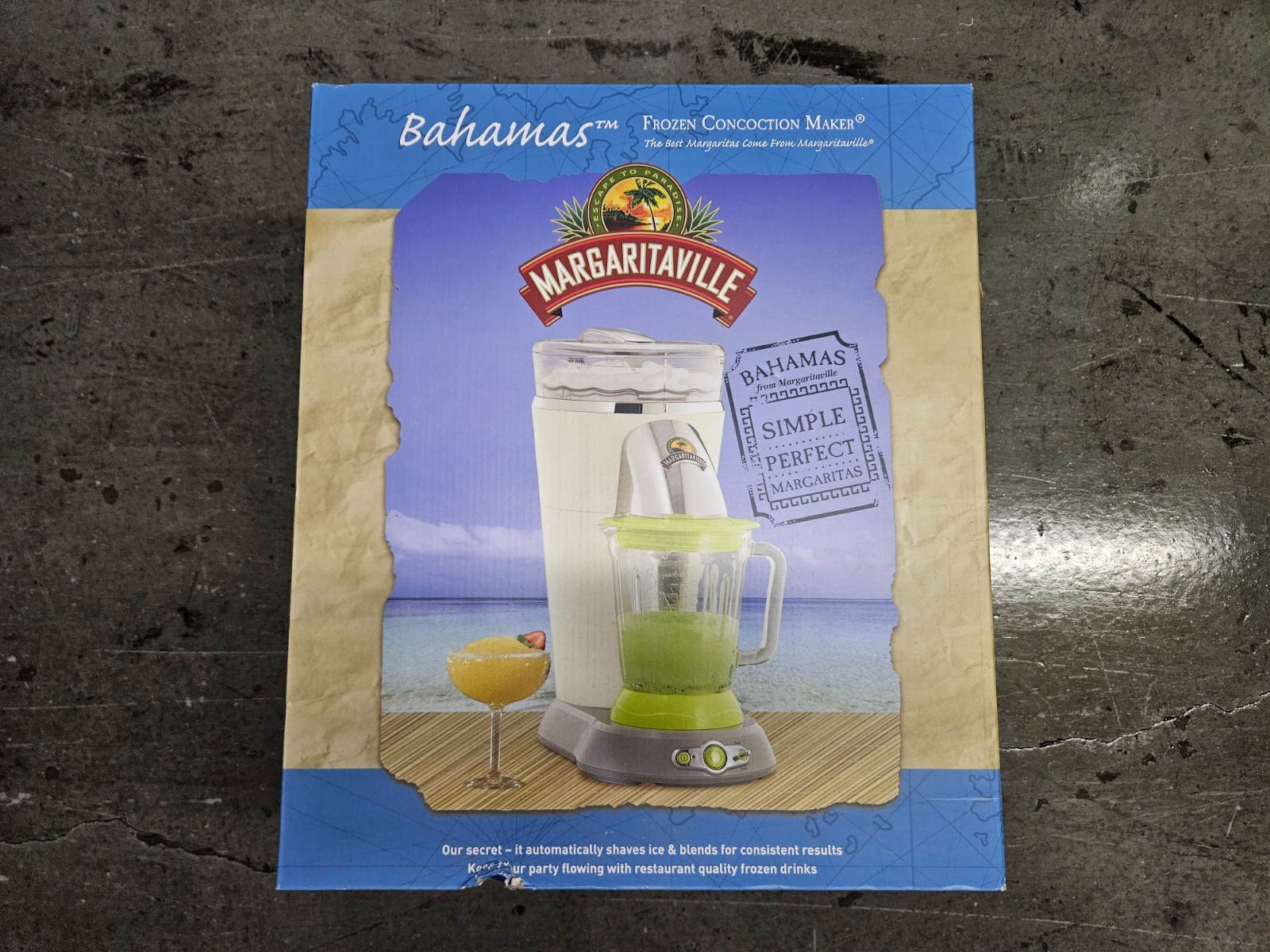 NEW Margaritaville Bahamas Frozen Concoction Margarita Maker