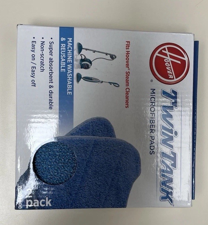 Hoover Twin Tank Microfiber Replacement Pads 2 Pack