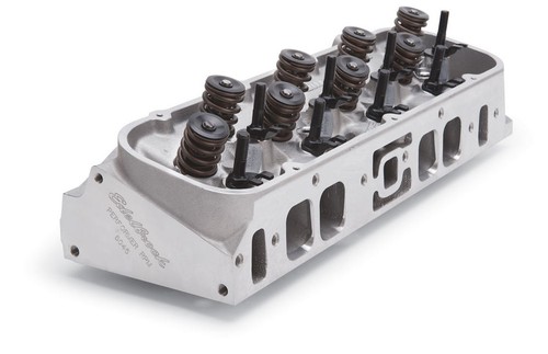 Edelbrock 60455, One Natural Aluminum Bbc Performer Rpm 454-O Cylinder Head - As - Picture 3 of 10