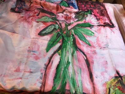 Lush Knot Wrap Tuch Furoshiki   Flowers, Fruit & Window   Neu