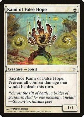 Kami of False Hope Betrayers of Kamigawa Magic The Gathering MTG Card
