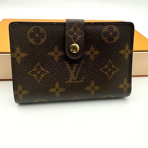 Louis Vuitton Monogram Bifold Wallet Women's Used From Japan