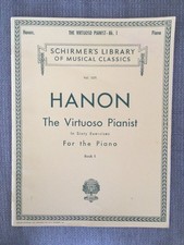 Hanon Virtuoso Pianist 60 Exercises Book 1 Sc...