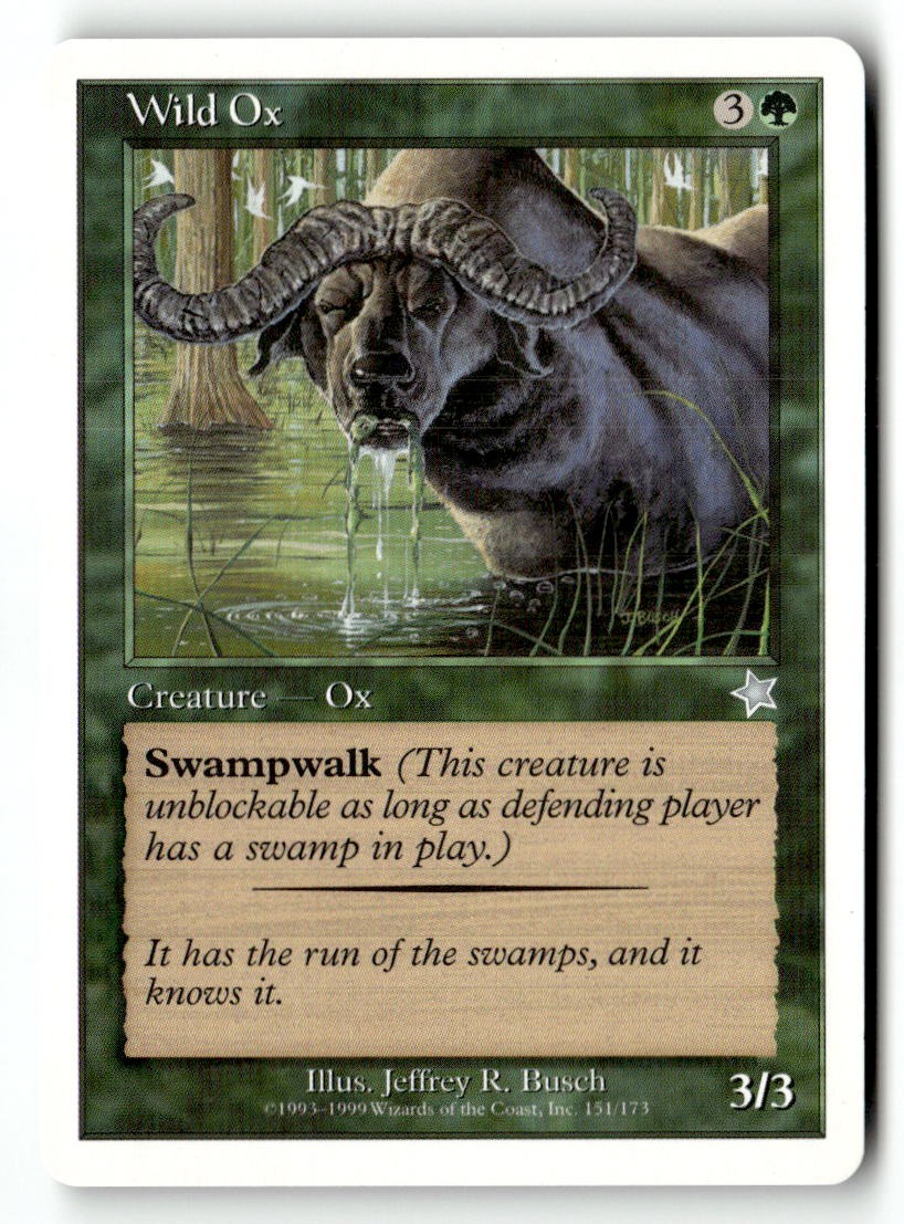 Wild Ox Starter 1999 [S99 - 151] Magic Uncommon LP