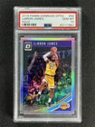 2018-19 Panini Donruss Optic LeBron James #94 Holo Silver Prizm PSA 10 Gem Mt