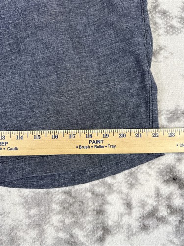 Banana Republic Shorts Mens Size 34 Blue Linen Cotton Preppy Comfort Casual - Picture 6 of 12