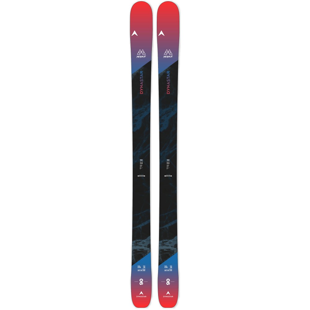 SKI M-MENACE 90 ski de freestyle polyvalent pour homme et jeune adulte intermédiaire