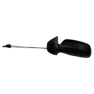 Replacement Ready to Paint Driver Manual Remote Door Mirror w/o Heated Glass
