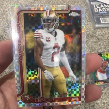 Topps Chrome Checkerboard Deommodore Lenoir #269 San Francisco 49ers