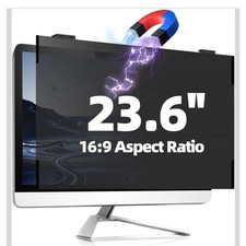 Computer Privacy Screen 23.6 Inch Magnetic, Removable Hanging Privacy Shield