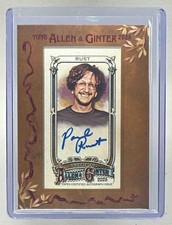 Paul Rust 2025 Topps Allen & Ginter #MA-PR Framed Mini Non-Baseball Auto
