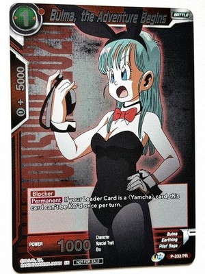 Bulma, the Adventure Begins P-233 Foil Championship Promo | Dragon Ball Super