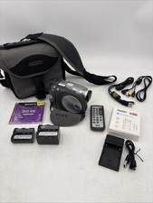 Sony DCR-DVD301 Handycam Camcorder Large Clean Bundle - Tested and Working