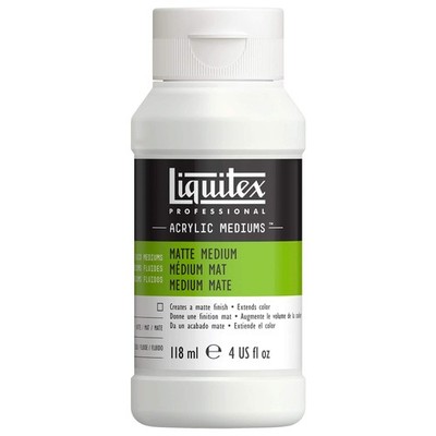 Acrylfarben Matt Medium 118ml Liquitex 5104, Mattes Medium, Künstlerbedarf