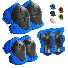 Kids Protective Gear Set Knee Pads for Kids 3-14 Years Toddler Knee and Elbow...