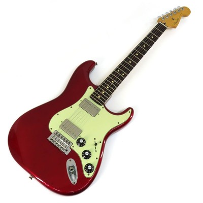 Fender Mexico Black Top Stratocaster HH CAR [/Electric