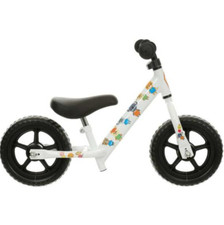 Halfords Balance Bike Adjustable Toddler Training Bike Age 3–5 Years White USED