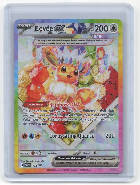 Pocket Scout - 2025 Pokemon Eevee EX SVP Black Star Promos #174 Near Mint