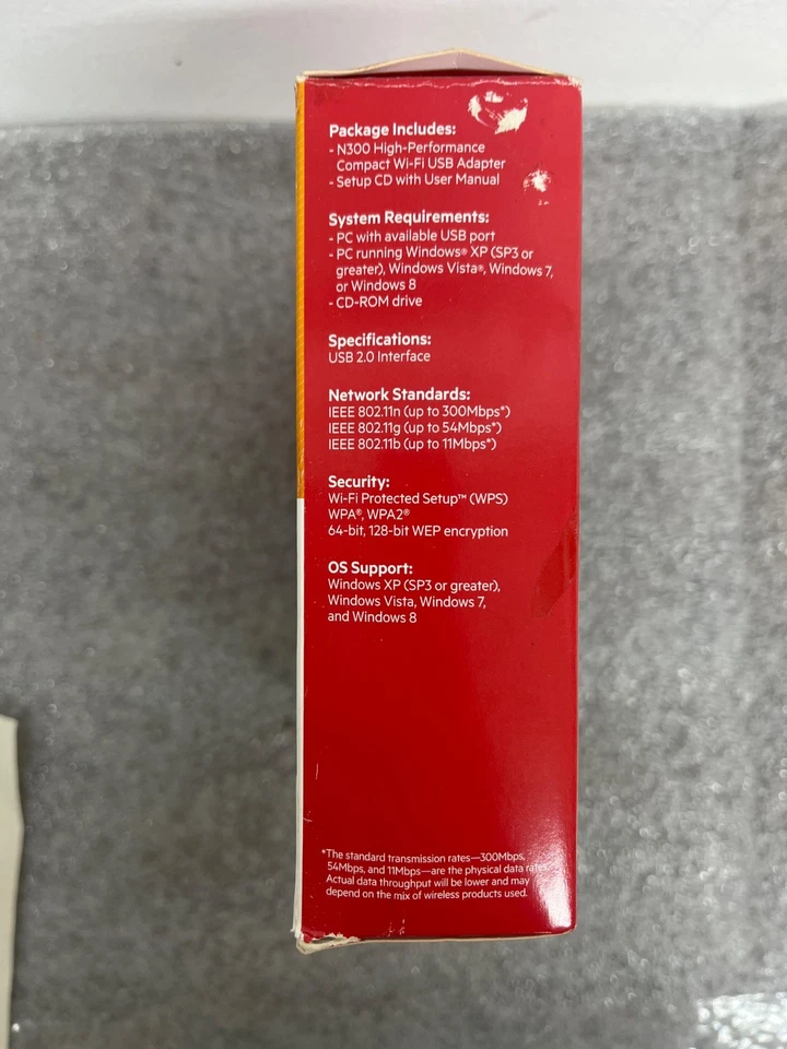 Belkin N300 F7D2102 High Performance Compact WiFi USB Adapter 300Mbps - Image 4 of 4