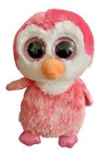 TY BEANIE BOOS BOO'S CHILLZ Pink PENGUIN 6" Plush Stuffed Animal Rare
