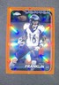 2024 Topps Chrome - Rookies Troy Franklin #215 Orange Refractor /25 (RC)