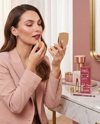 Loreal Paris Color Riche Lippenstift Farbe 453 Rose Creme 4,8g+ LIPLINER 127 