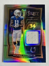 2020 Panini Select #DS-MPI Michael Pittman Jr /99 Colts Draft Selections Prizm
