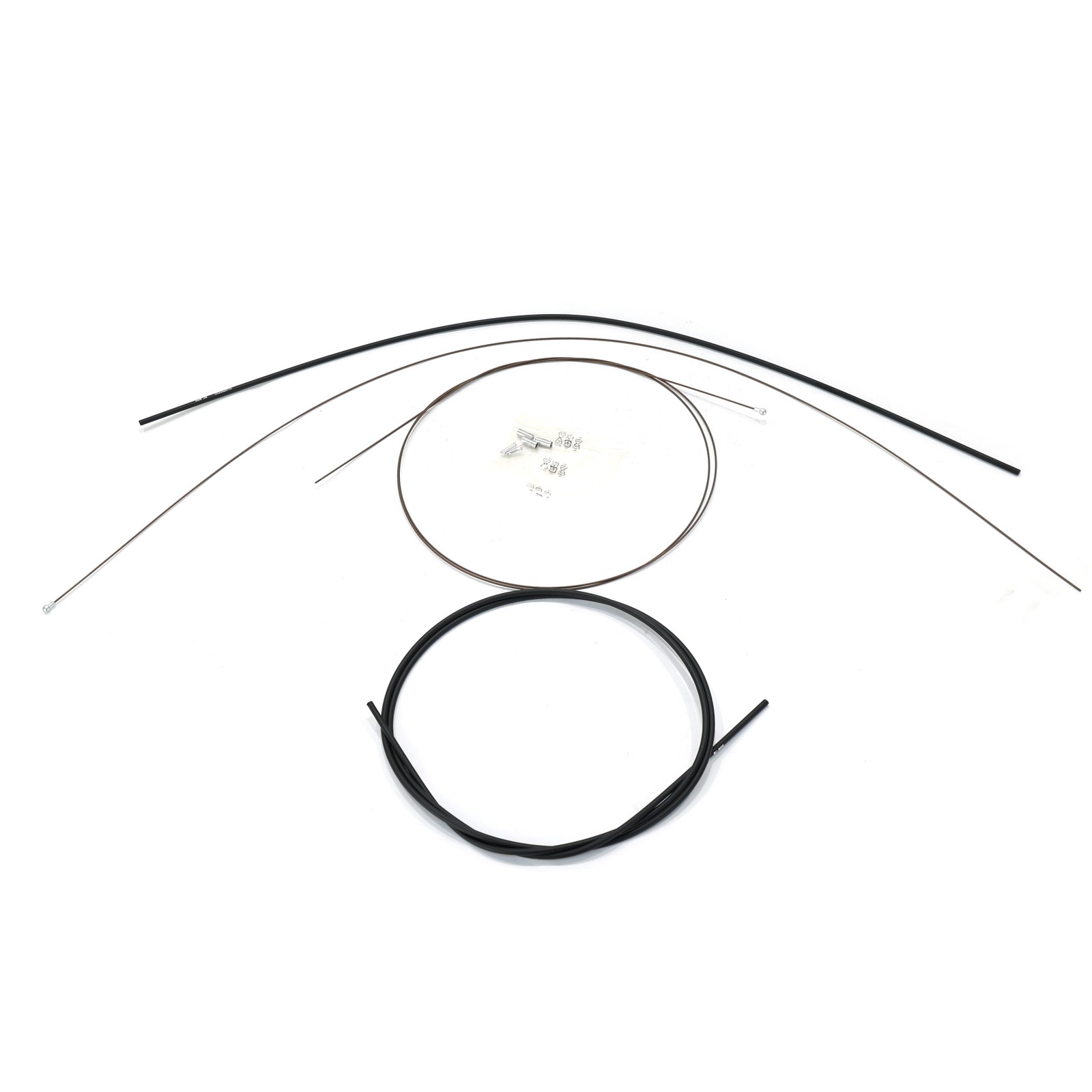 Brake Cable & Housing Kit, Polymer Coated, Black, Rim Brake