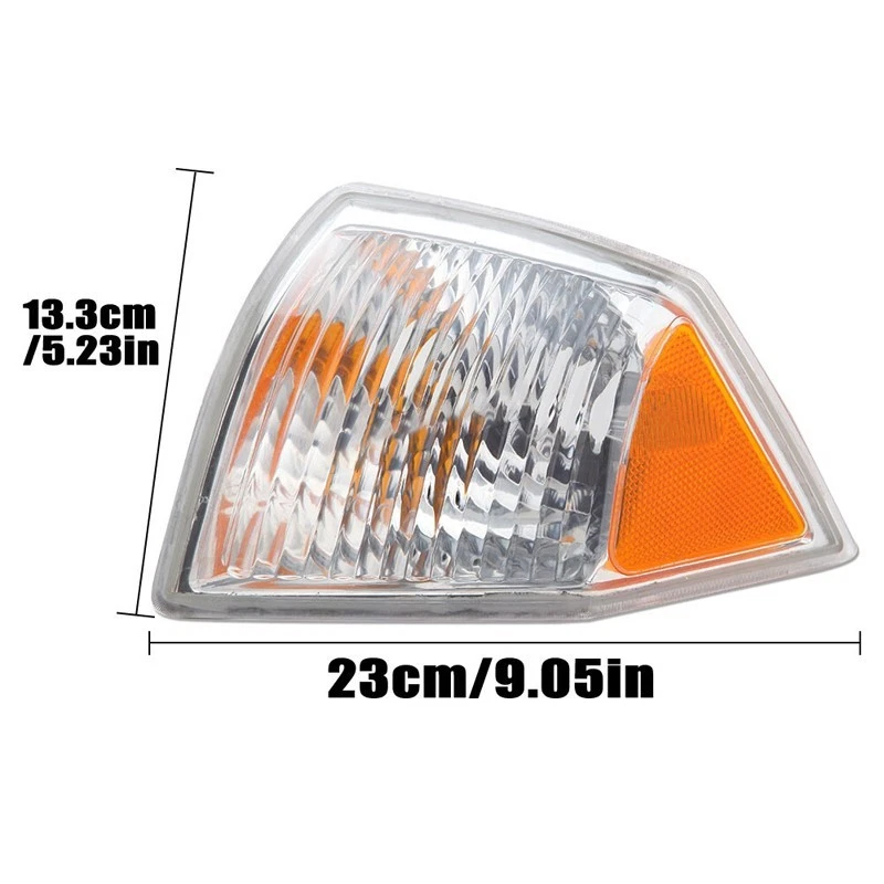 1Pair For Jeep Compass 2007 2008-2010 Corner Light Front Signal Indicator Lamp - Image 3 of 4