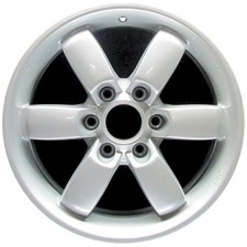 Llanta Nissan Titan 18 2007-2015 40300ZR01A 40300ZR01B OEM plateada OE 62489
