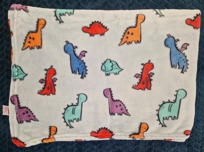 George Baby Dinosaurier Fleecedecke blau 120 x 150 cm