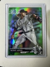 2017 Bowman Chrome Baseball Michael Kopech Green /99