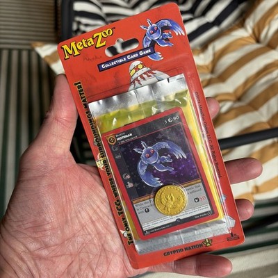 Cryptid Nation MetaZoo 1st Edition Blister Pack Mothman Promo Card New Sealed