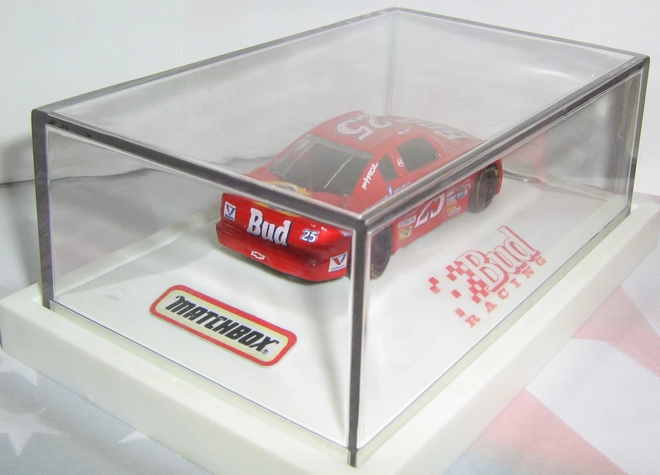 1/64 = AUTOGRAPHED / SIGNED KEN SCHRADER / 1995 CHEVROLET / CHEVY BUDWEISER CAR - Image 3 of 4