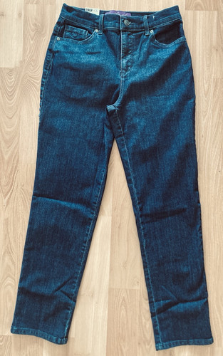 Gloria Vanderbilt Damen AMANDA Tapered Jeans Portland High Rise 6x29 blau - Bild 1 von 6